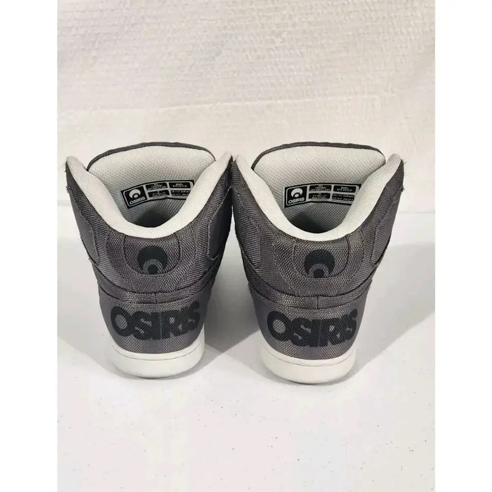 Osiris NYC 83 CLK Gray/Gray/light Gray size 11.5 skate shoes